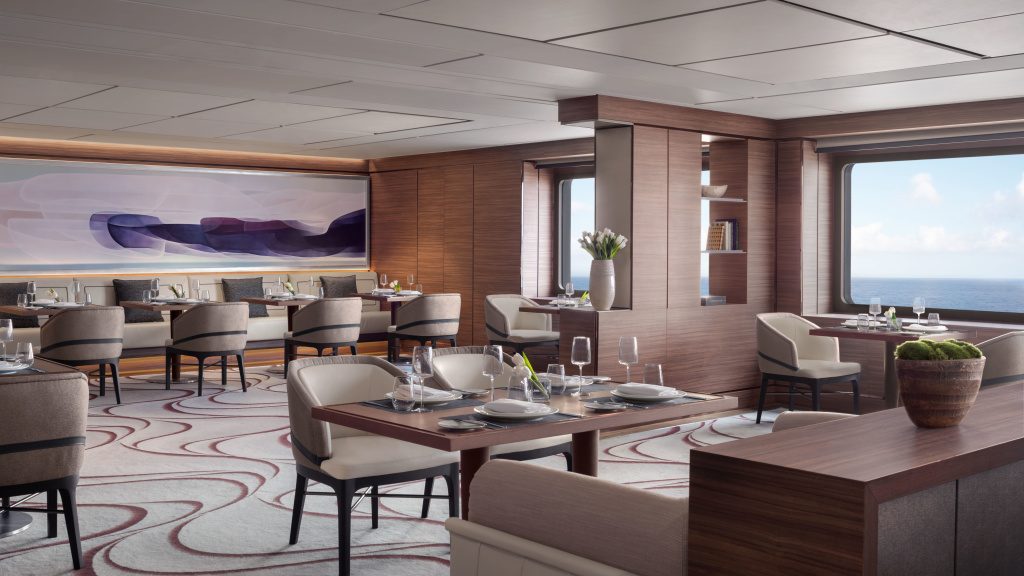 The Evrima Room aboard Evrima.