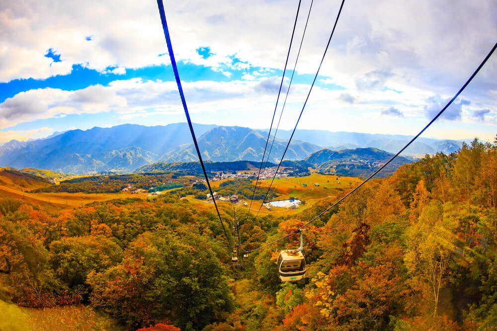 栂池自然園纜車