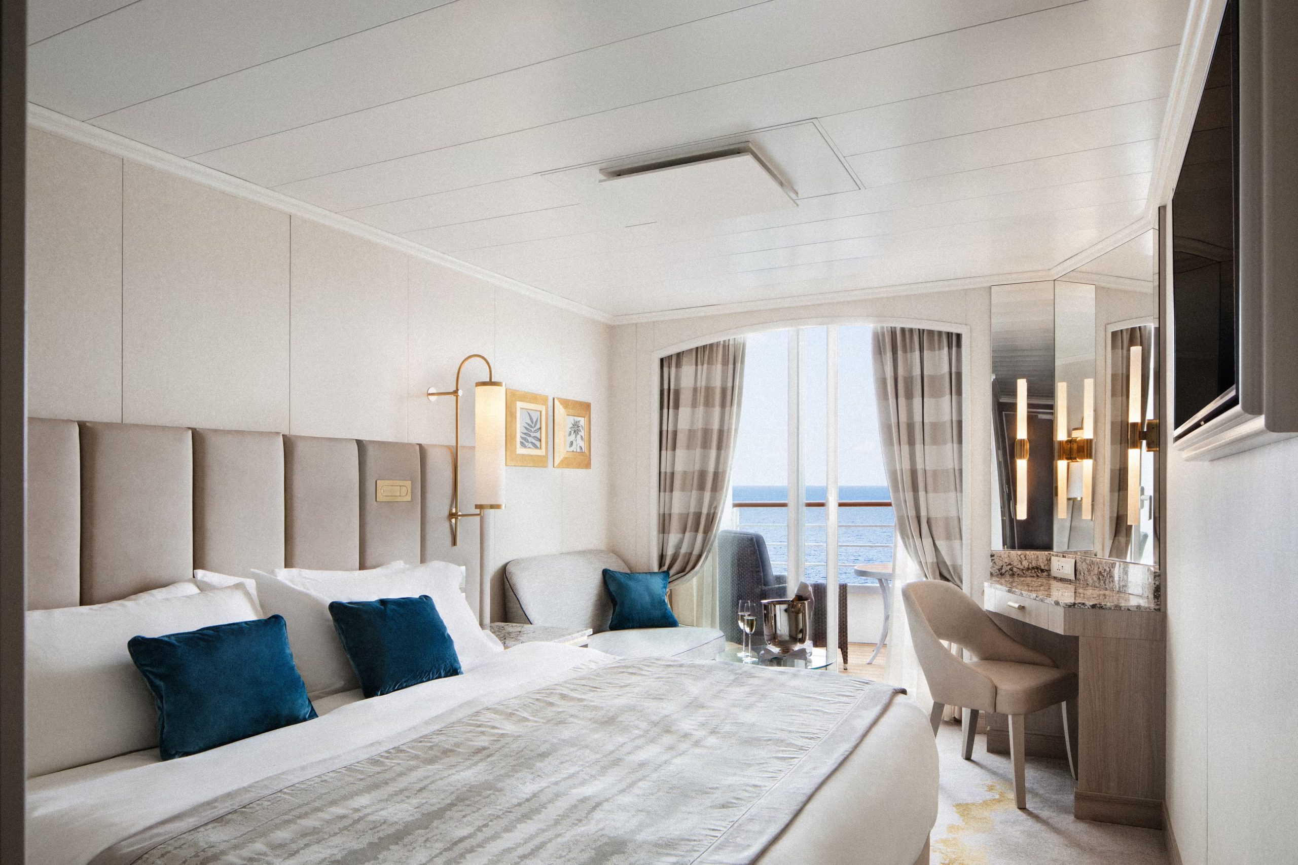 DOUBLE GUEST ROOM WITH OCEAN VIEW : VERANDA 1