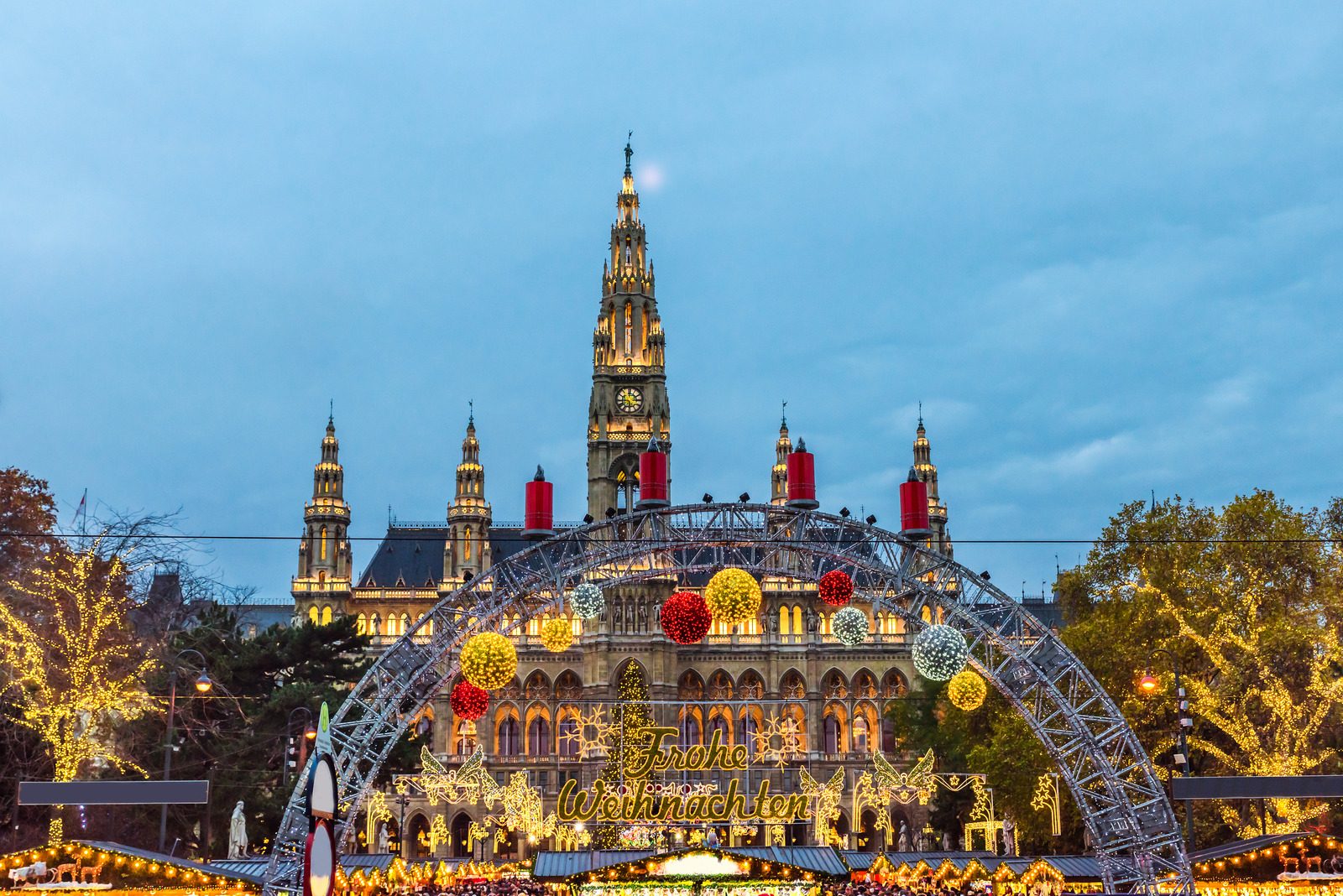 2024 歐洲聖誕市集推薦：奧地利維也納的聖誕市集（Wiener Christkindlmarkt）