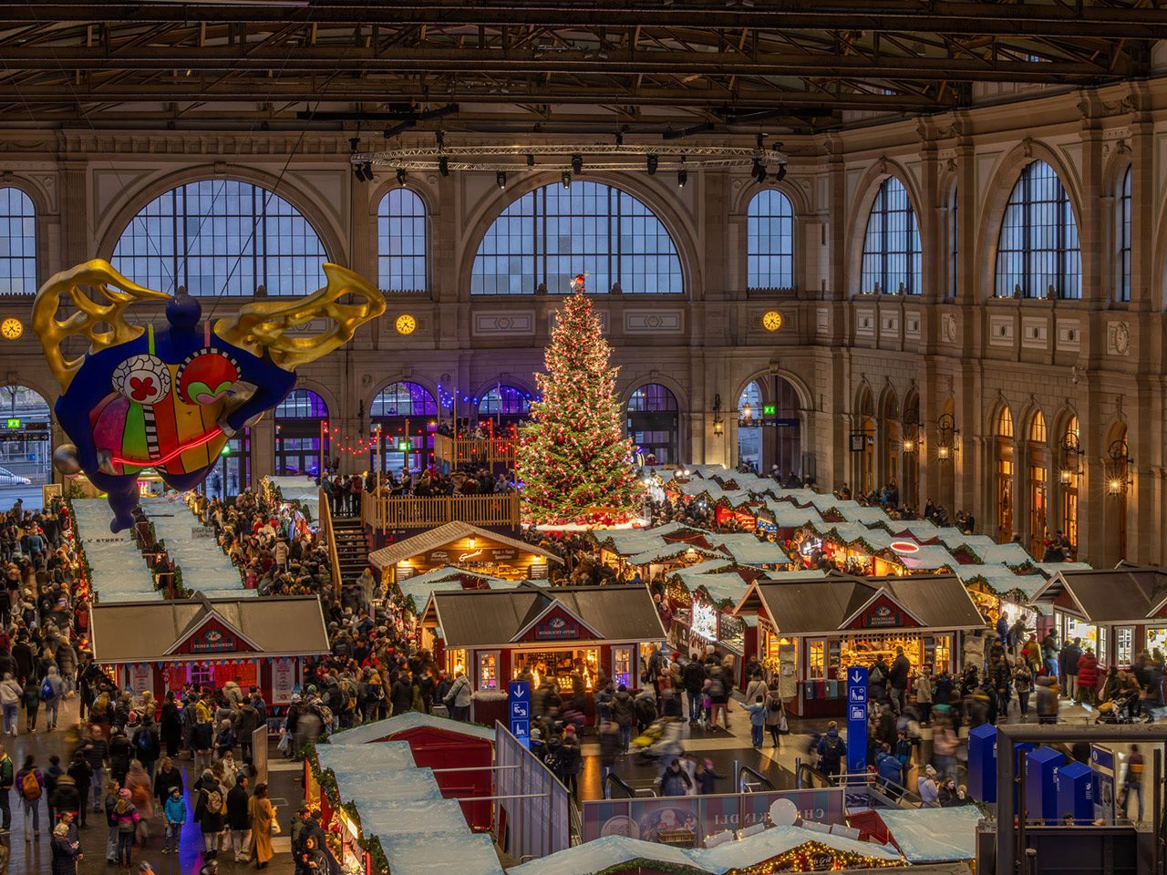 2024 歐洲聖誕市集推薦：瑞士蘇黎世聖誕市集（Christkindlimarkt）