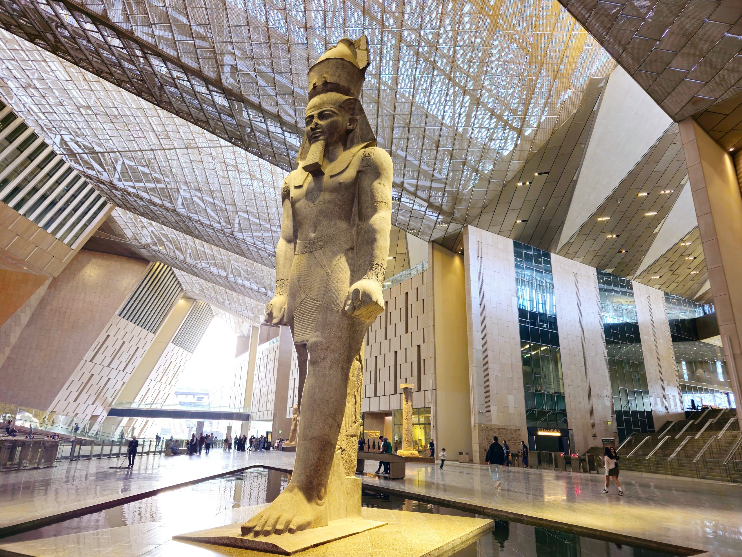 Giza,,Egypt,,April,13,2024:,The,Grand,Egyptian,Museum,,Giza