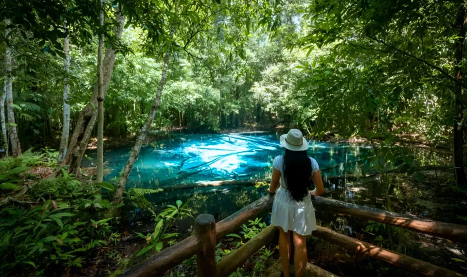 藍色瀉湖（Blue Pool）