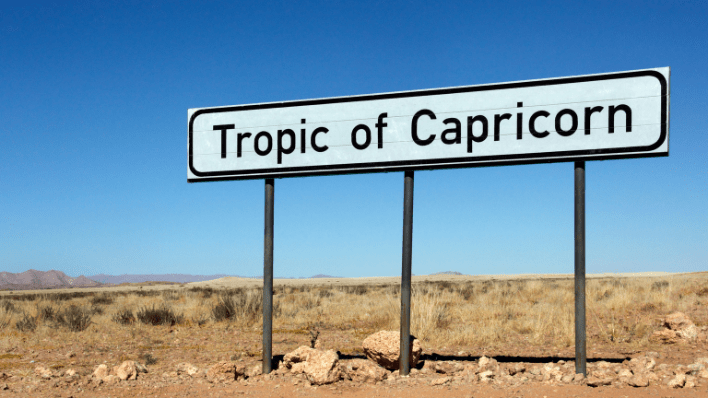 南迴歸線（Tropic of Capricorn）