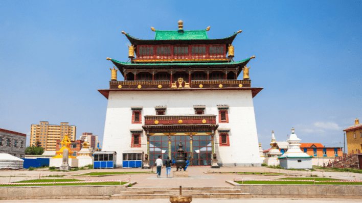 甘丹寺 Gandan Monastery