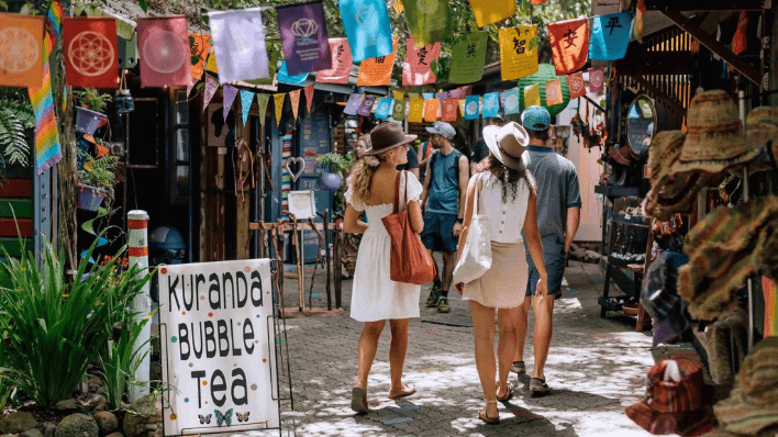 Kuranda 雨林觀光列車（Kuranda Scenic Railway）& Kuranda 小鎮（Kuranda Village）