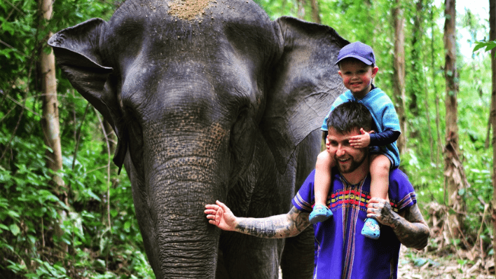Kerchor Elephant Family
