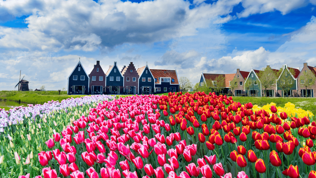 Volendam 北海小漁村