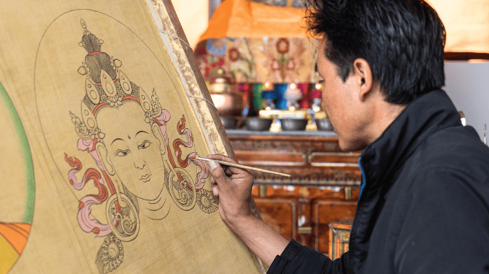 唐卡製作